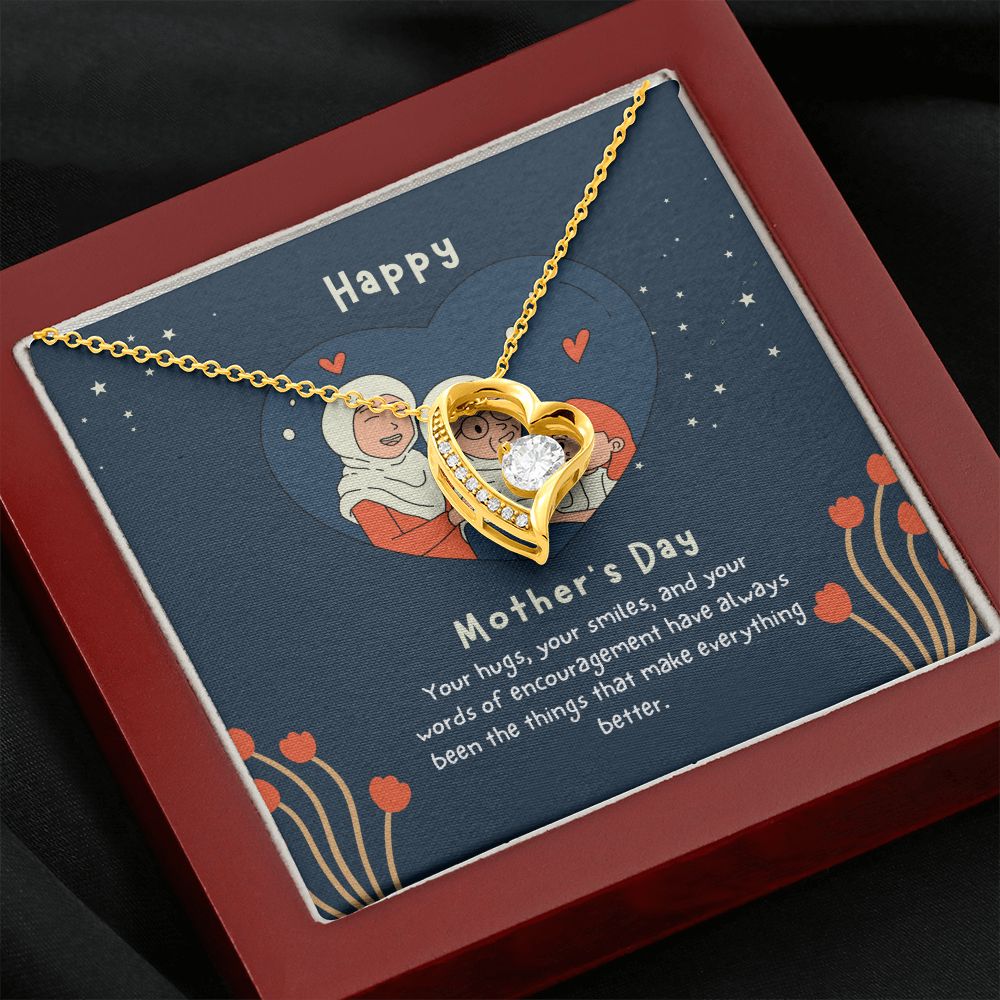 Happy Mother's Day | You Make everything Better - Forever Love Necklace