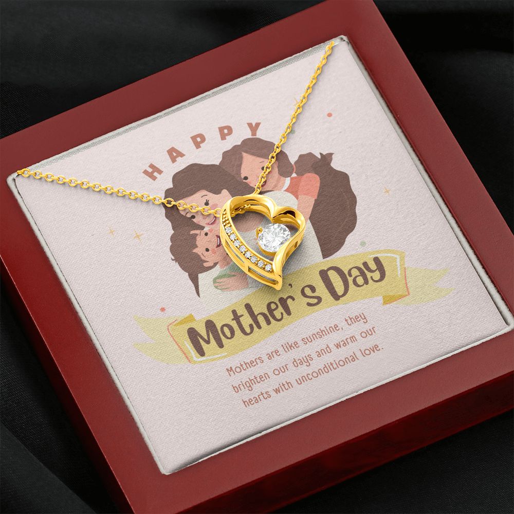 Happy Mother's Day | Mothers are like Sunshine - Forever Love Necklace