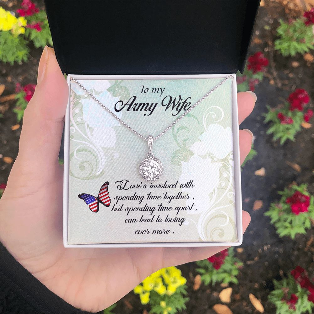 To My Wife | To My Army Wife - Eternal Hope Necklace