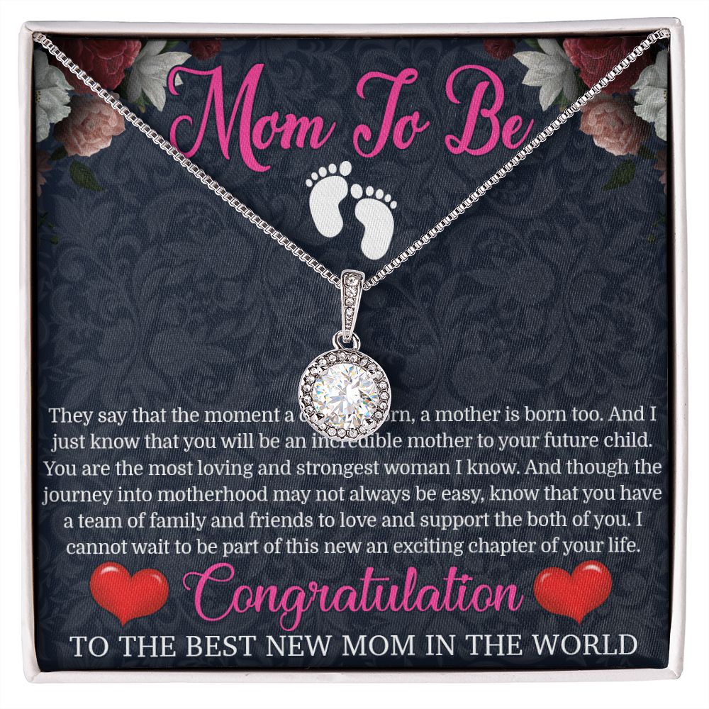 To Our Mom | Best New Mom in the World - Eternal Hope Necklace