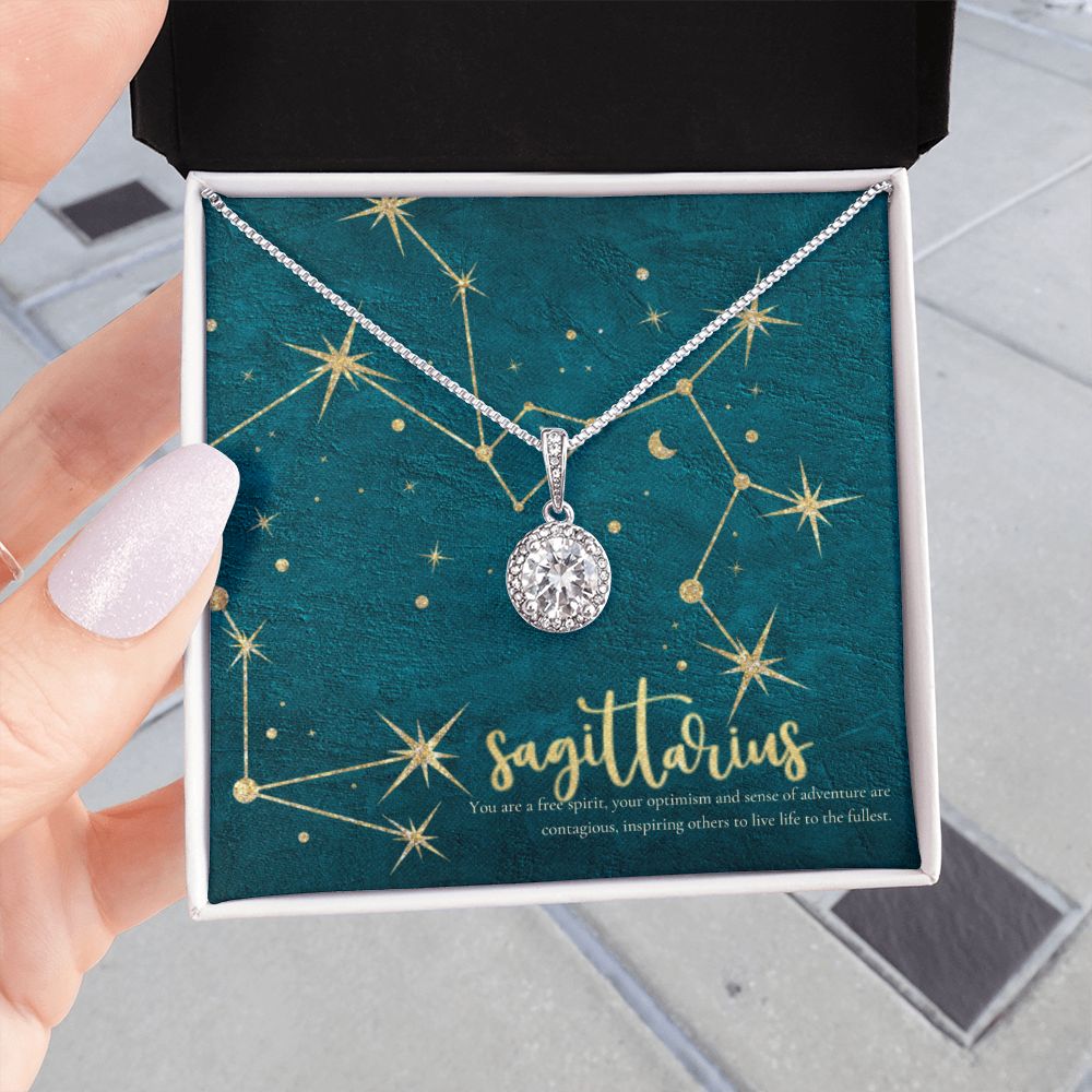 Sagittarius | You are a free spirit, your optimism and sense of adventure are contagious, inspiring others to live life to the fullest. - Eternal Hope Necklace