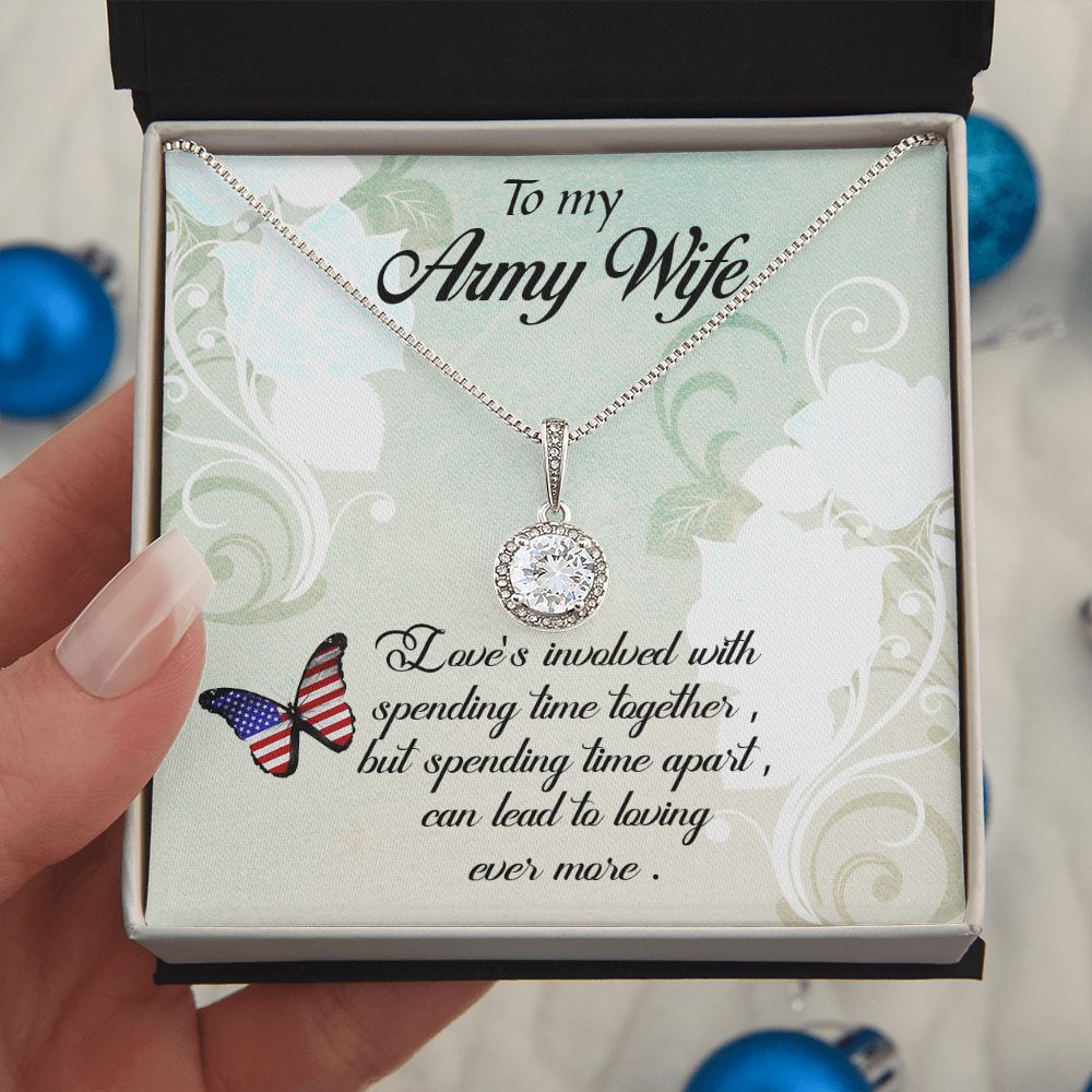 To My Wife | To My Army Wife - Eternal Hope Necklace
