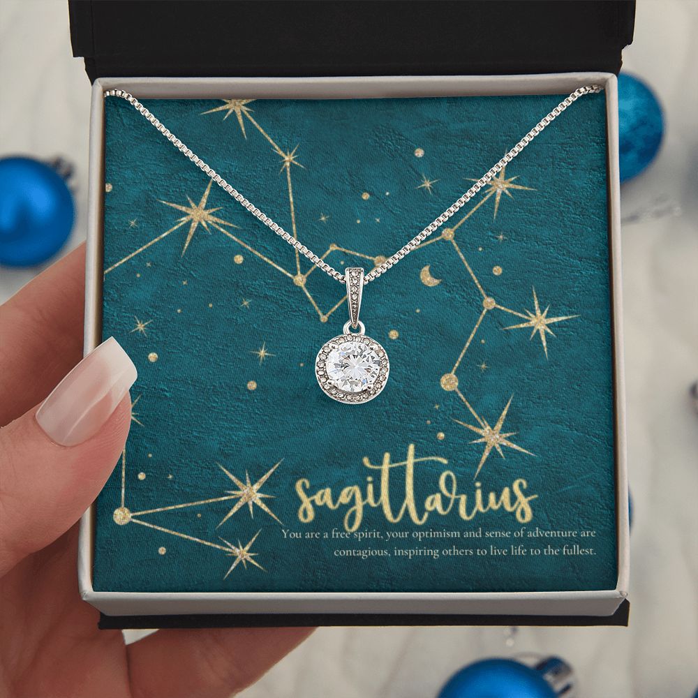 Sagittarius | You are a free spirit, your optimism and sense of adventure are contagious, inspiring others to live life to the fullest. - Eternal Hope Necklace