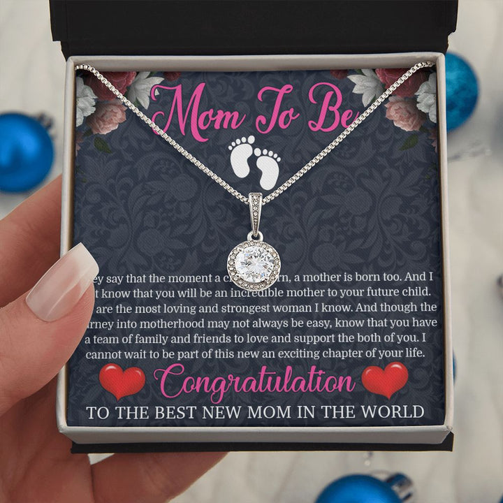 To Our Mom | Best New Mom in the World - Eternal Hope Necklace