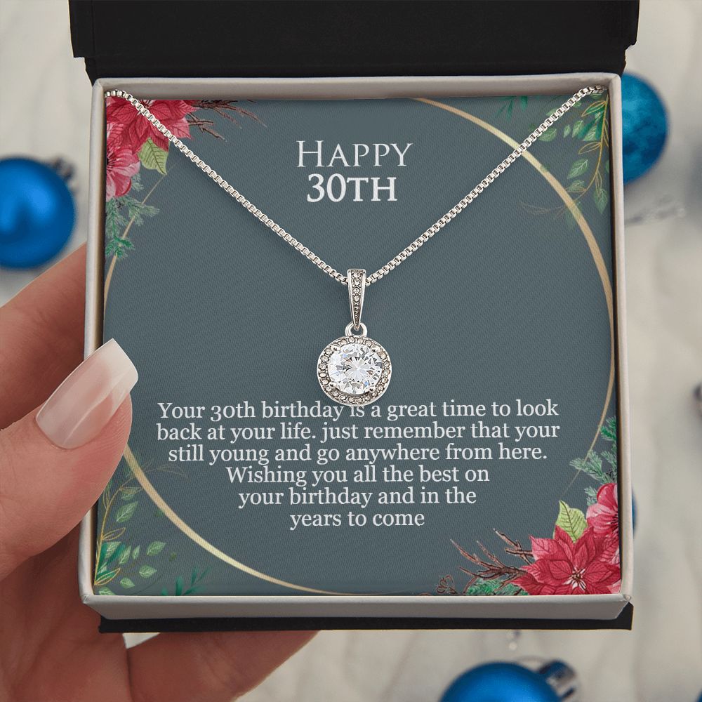 Happy 30th Birthday | Wishing you all the best on your birthday and in the years come - Eternal Hope Necklace