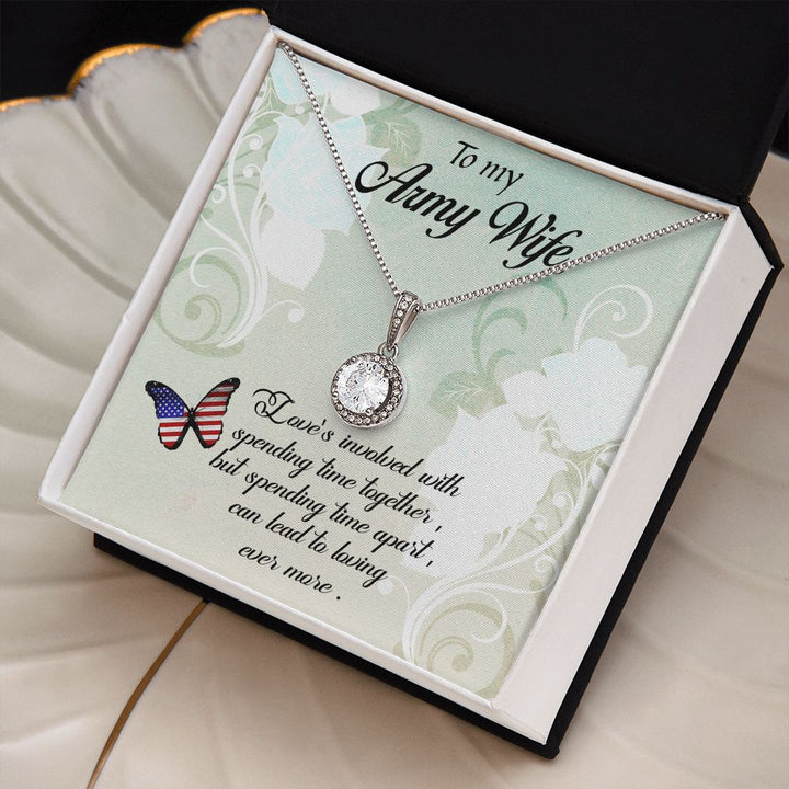 To My Wife | To My Army Wife - Eternal Hope Necklace