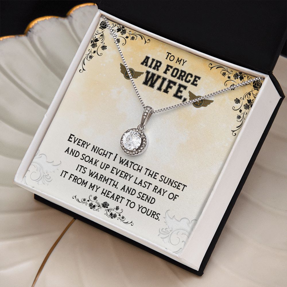 To My Wife | To My Air Force Wife - Eternal Hope Necklace