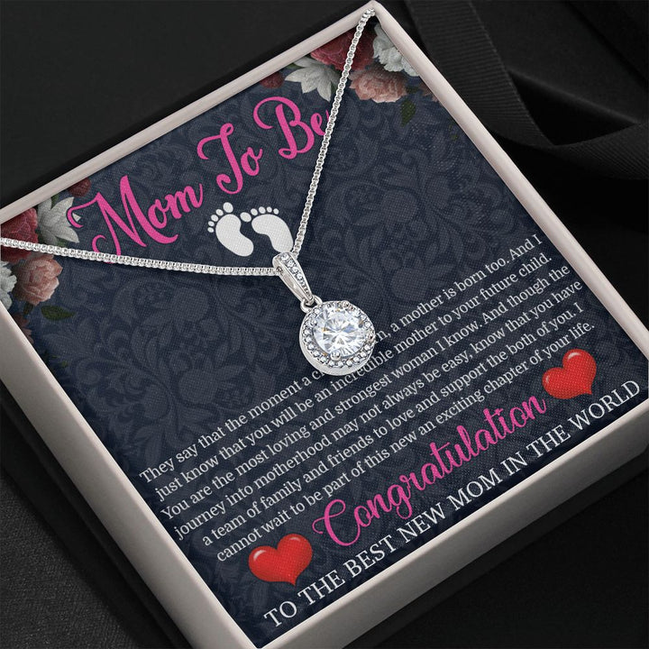 To Our Mom | Best New Mom in the World - Eternal Hope Necklace