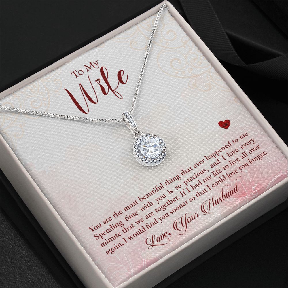 To My Wife | Precious Time Together - Eternal Hope Necklace