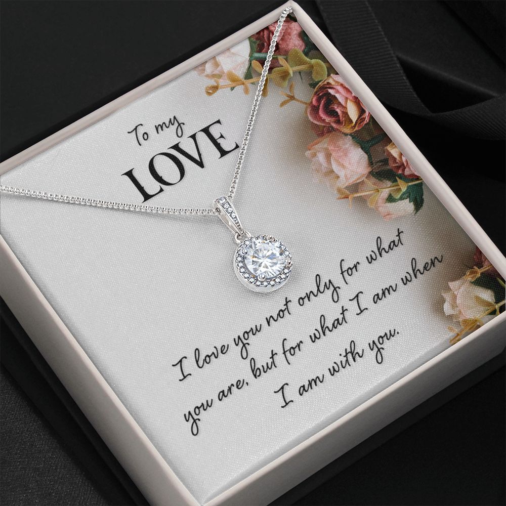 To My Wife | I Love You not Only - Eternal Hope Necklace