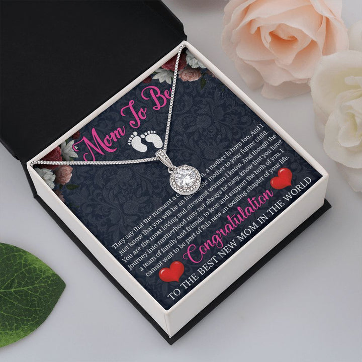 To Our Mom | Best New Mom in the World - Eternal Hope Necklace
