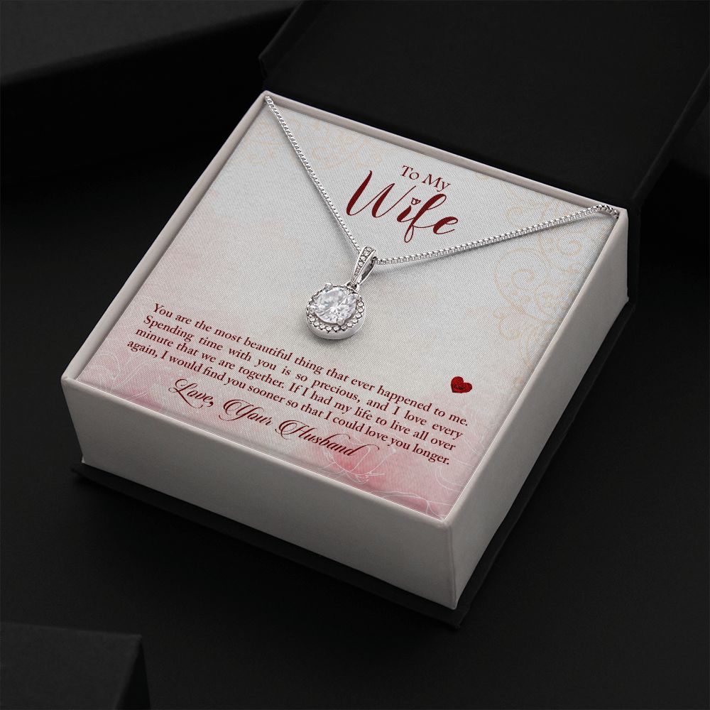 To My Wife | Precious Time Together - Eternal Hope Necklace