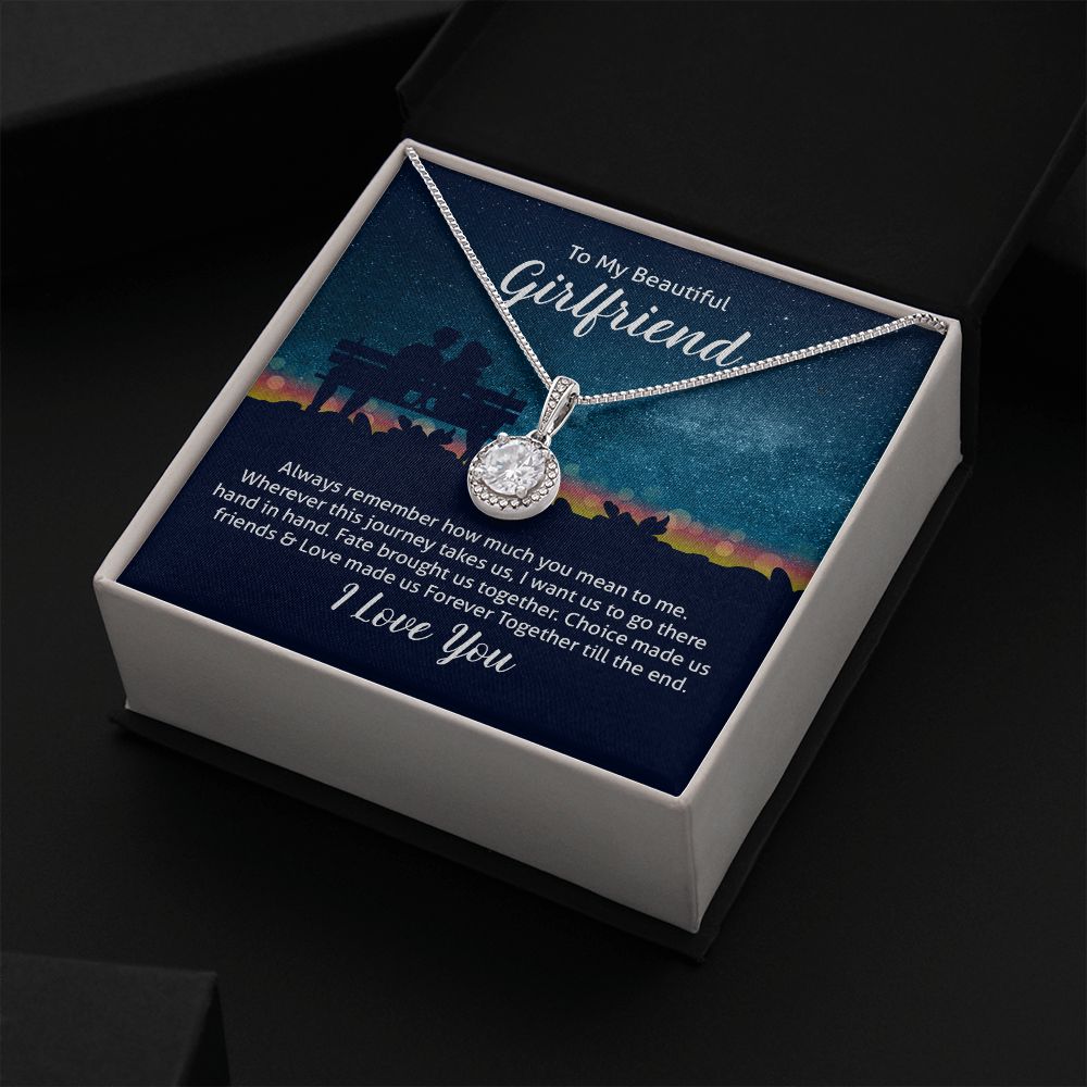 To My Wife | Always remember how much you mean to me - Eternal Hope Necklace