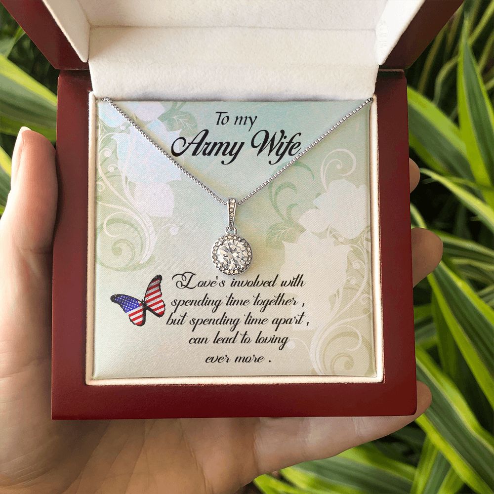 To My Wife | To My Army Wife - Eternal Hope Necklace