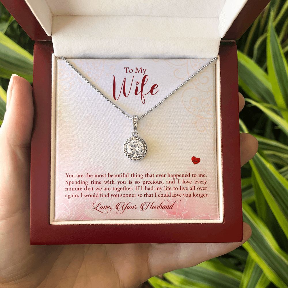 To My Wife | Precious Time Together - Eternal Hope Necklace