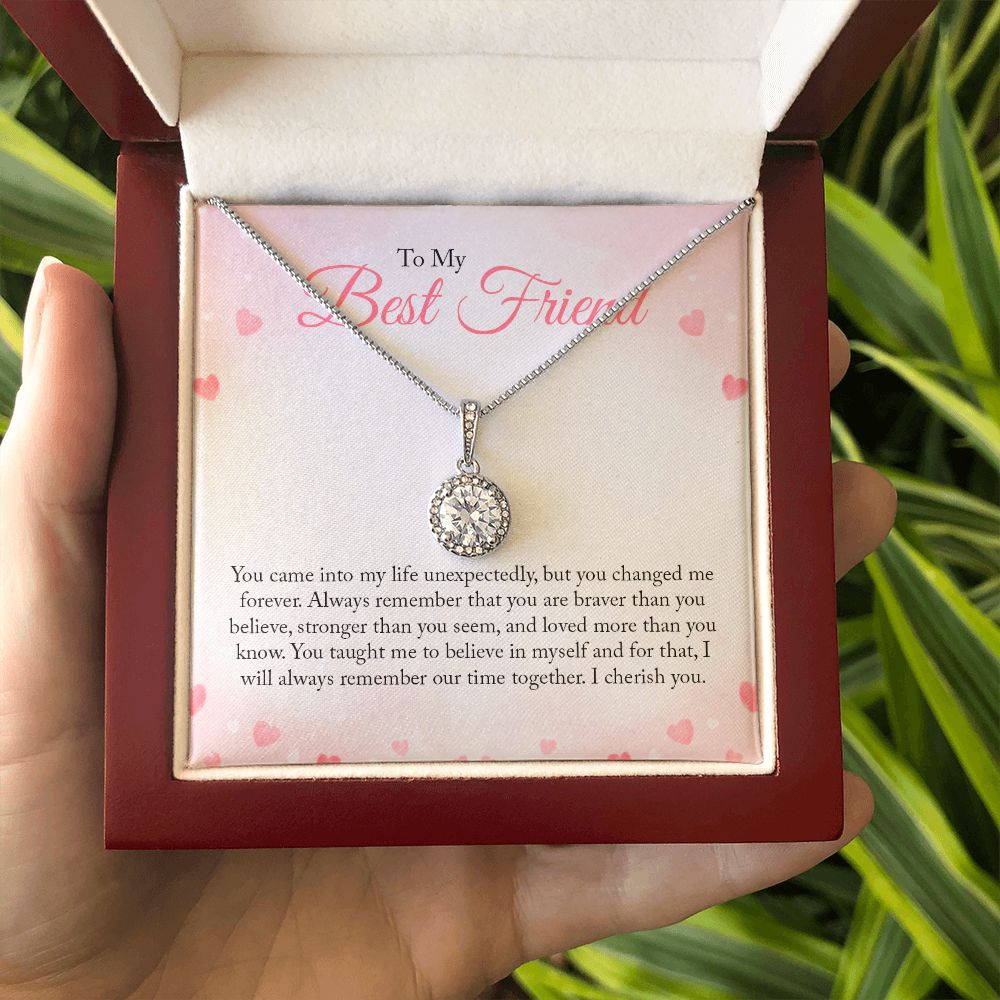 To My Best Friend | I Cherish You - Eternal Hope Necklace