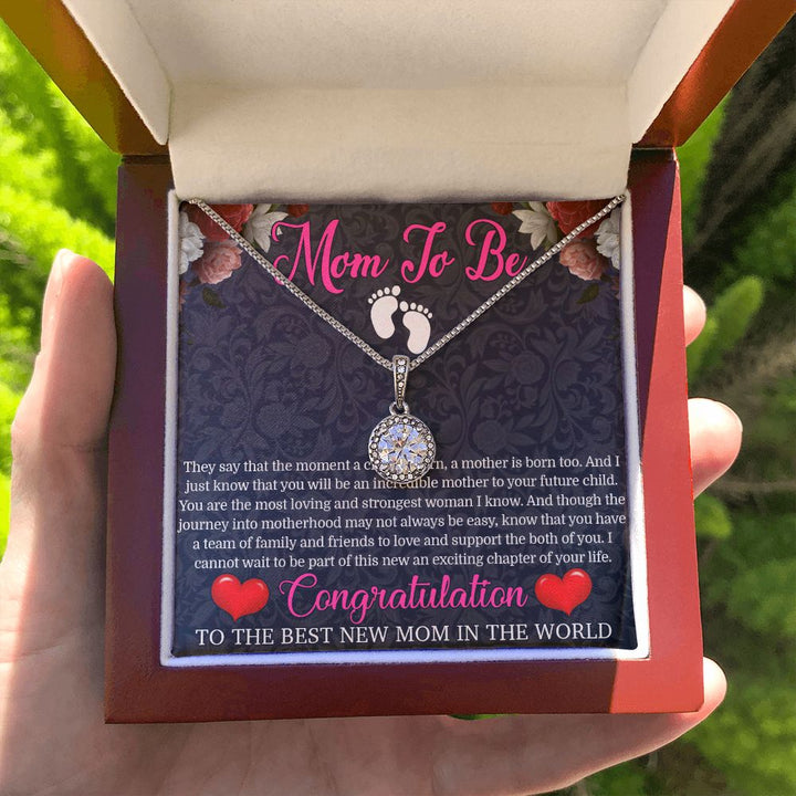 To Our Mom | Best New Mom in the World - Eternal Hope Necklace