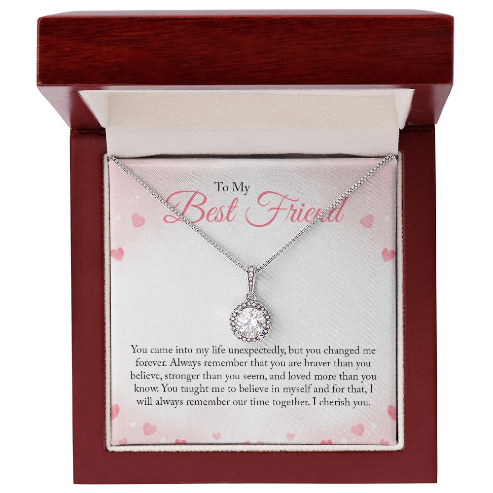 To My Best Friend | I Cherish You - Eternal Hope Necklace