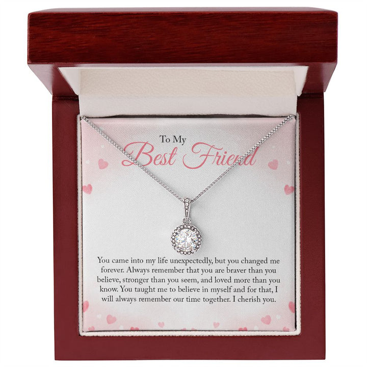 To My Best Friend | I Cherish You - Eternal Hope Necklace