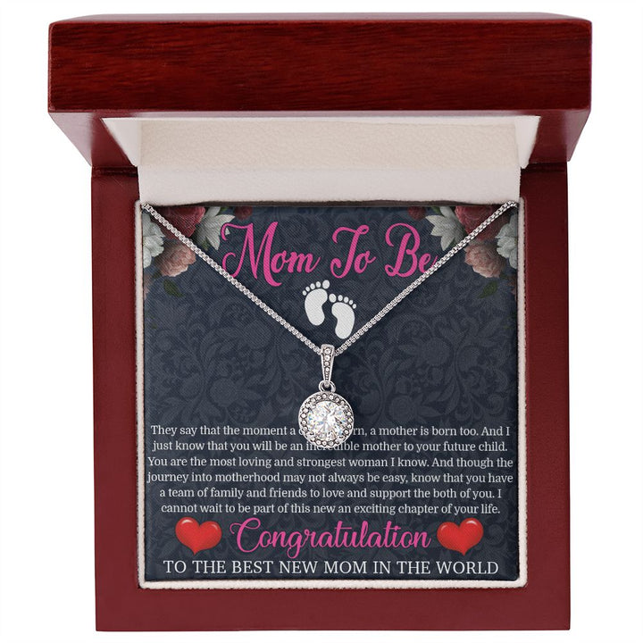 To Our Mom | Best New Mom in the World - Eternal Hope Necklace
