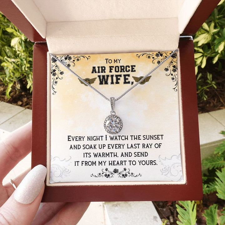 To My Wife | To My Air Force Wife - Eternal Hope Necklace