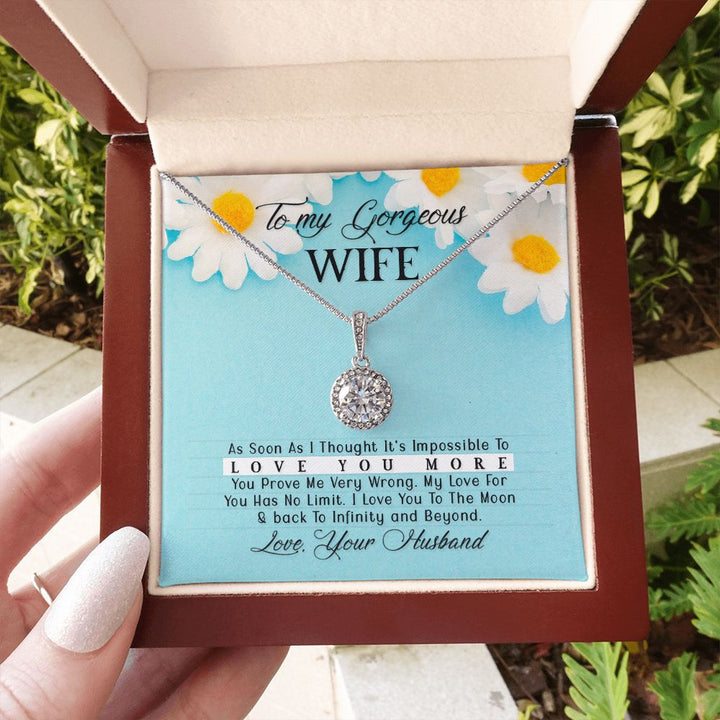 To My Wife | As Soon As I Thought - Eternal Hope Necklace