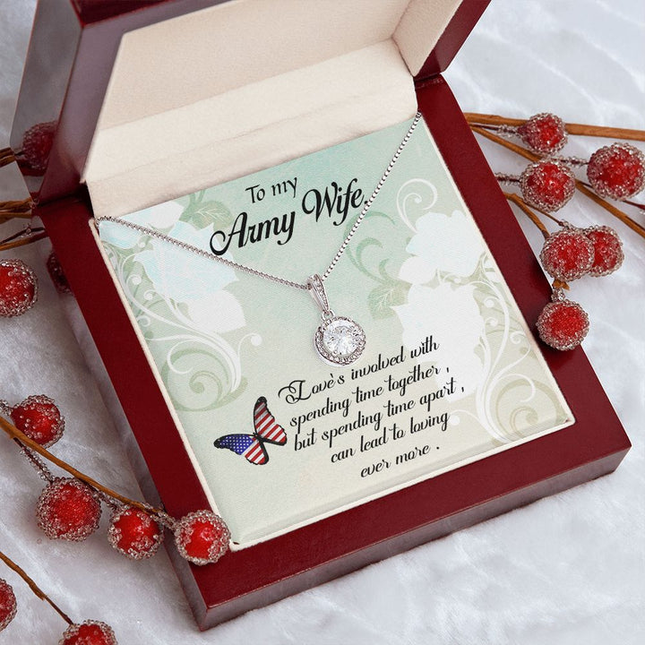 To My Wife | To My Army Wife - Eternal Hope Necklace