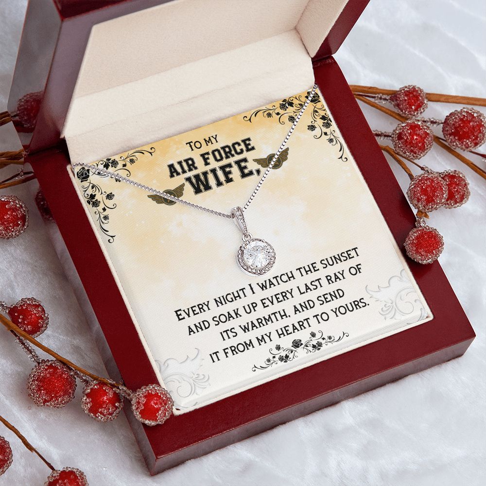 To My Wife | To My Air Force Wife - Eternal Hope Necklace