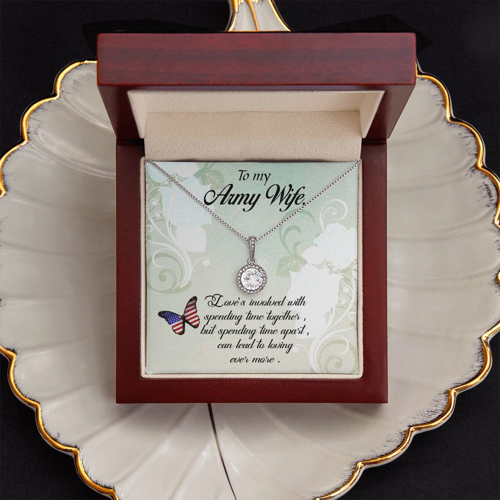 To My Wife | To My Army Wife - Eternal Hope Necklace
