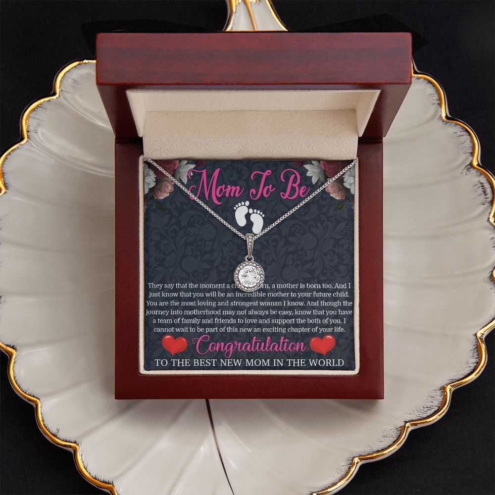 To Our Mom | Best New Mom in the World - Eternal Hope Necklace