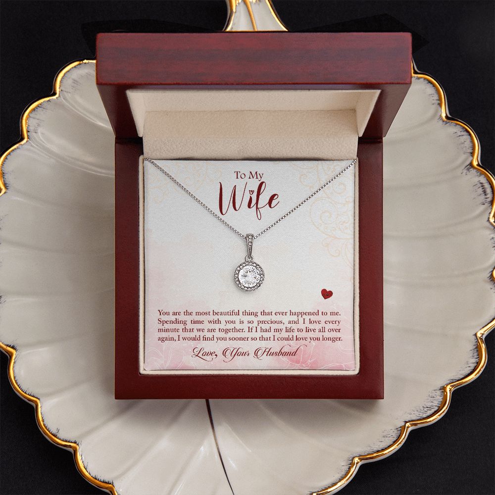 To My Wife | Precious Time Together - Eternal Hope Necklace