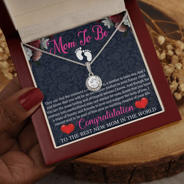 To Our Mom | Best New Mom in the World - Eternal Hope Necklace