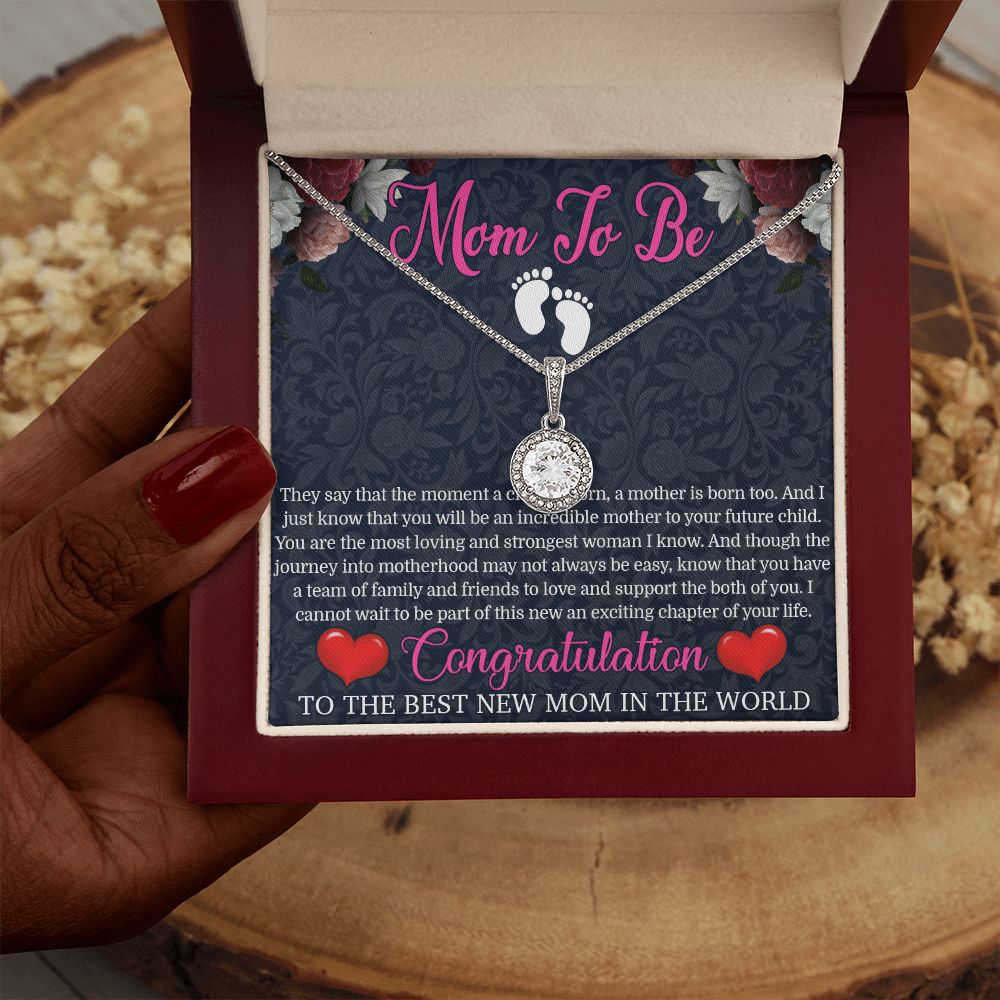 To Our Mom | Best New Mom in the World - Eternal Hope Necklace