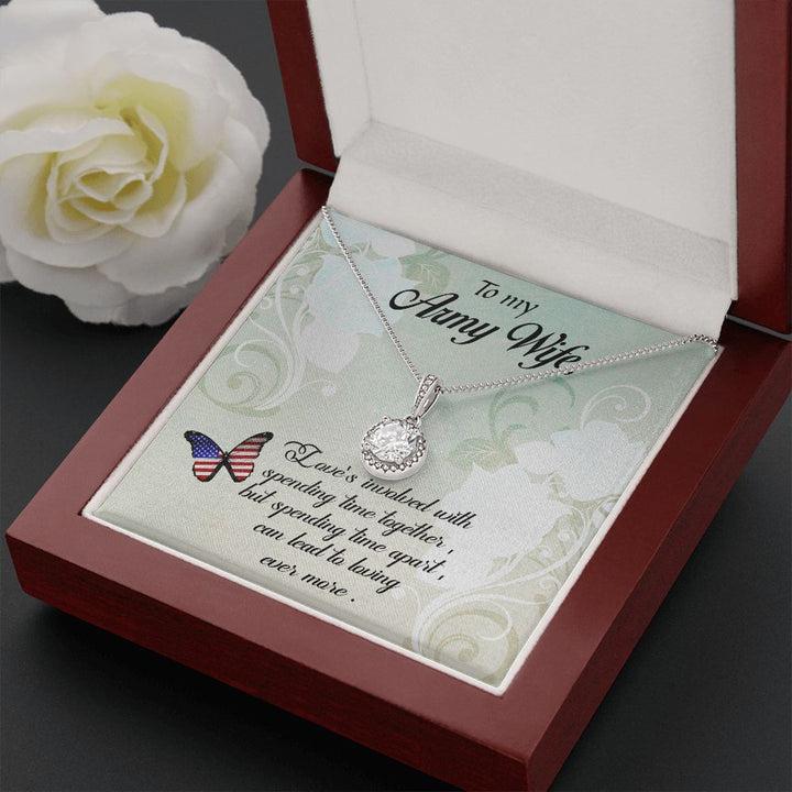 To My Wife | To My Army Wife - Eternal Hope Necklace