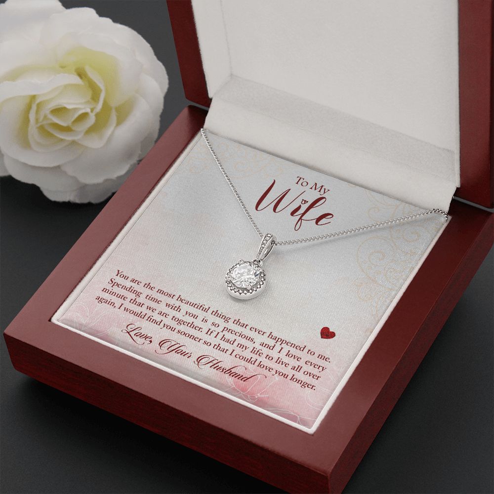 To My Wife | Precious Time Together - Eternal Hope Necklace
