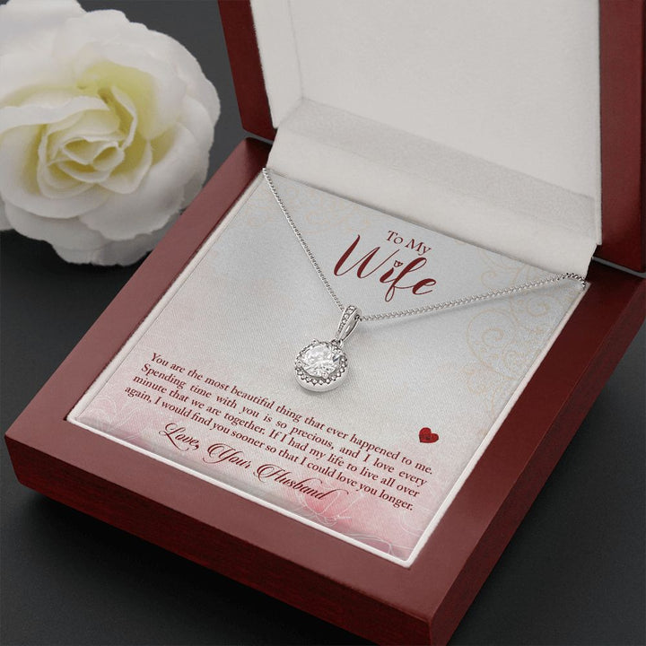 To My Wife | Precious Time Together - Eternal Hope Necklace