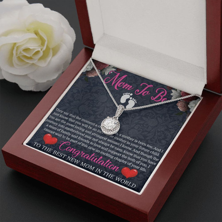 To Our Mom | Best New Mom in the World - Eternal Hope Necklace