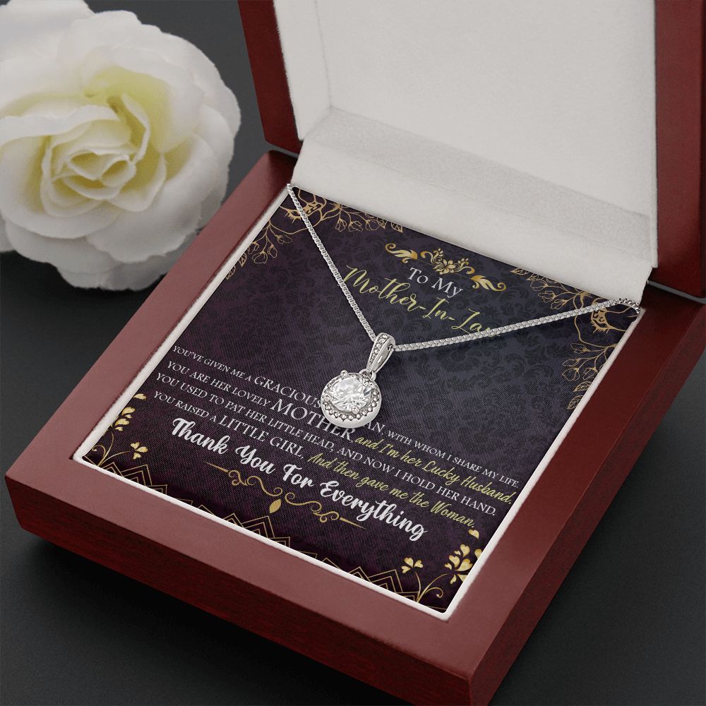 To My Mother-in-Law | Thank You for Raising the Love of My Life - Eternal Hope Necklace