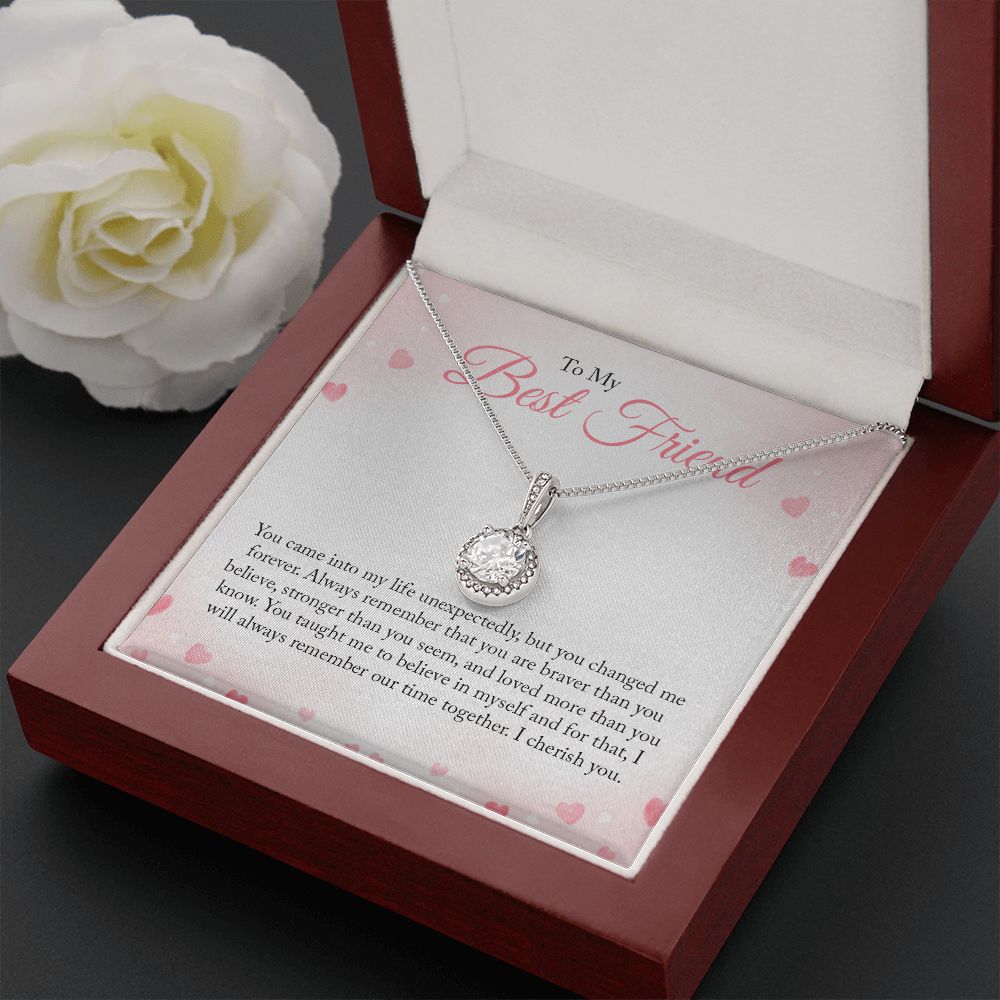 To My Best Friend | I Cherish You - Eternal Hope Necklace