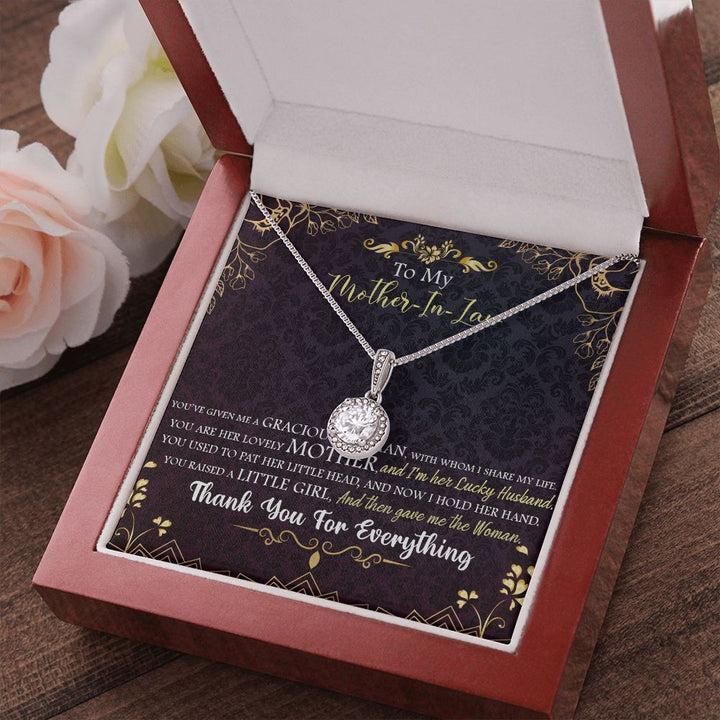 To My Mother-in-Law | Thank You for Raising the Love of My Life - Eternal Hope Necklace