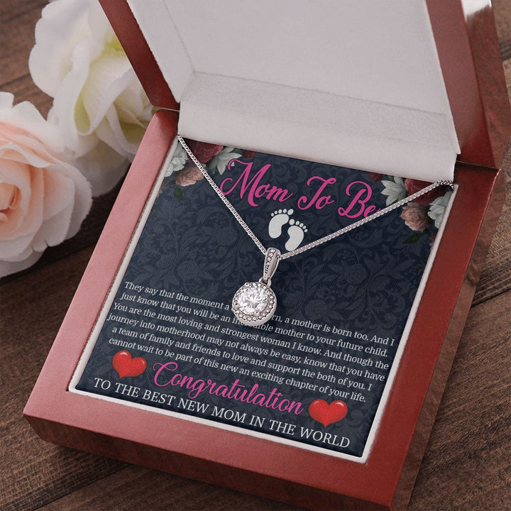 To Our Mom | Best New Mom in the World - Eternal Hope Necklace