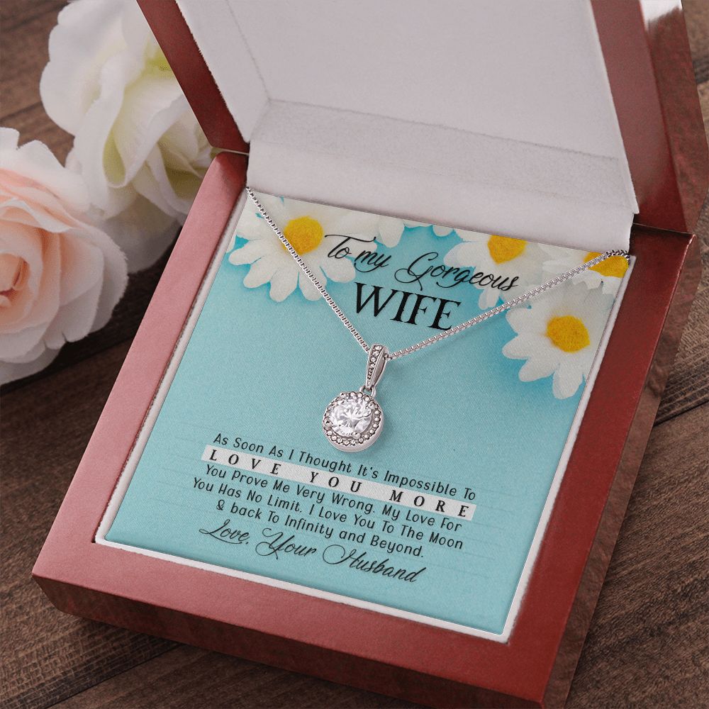 To My Wife | As Soon As I Thought - Eternal Hope Necklace