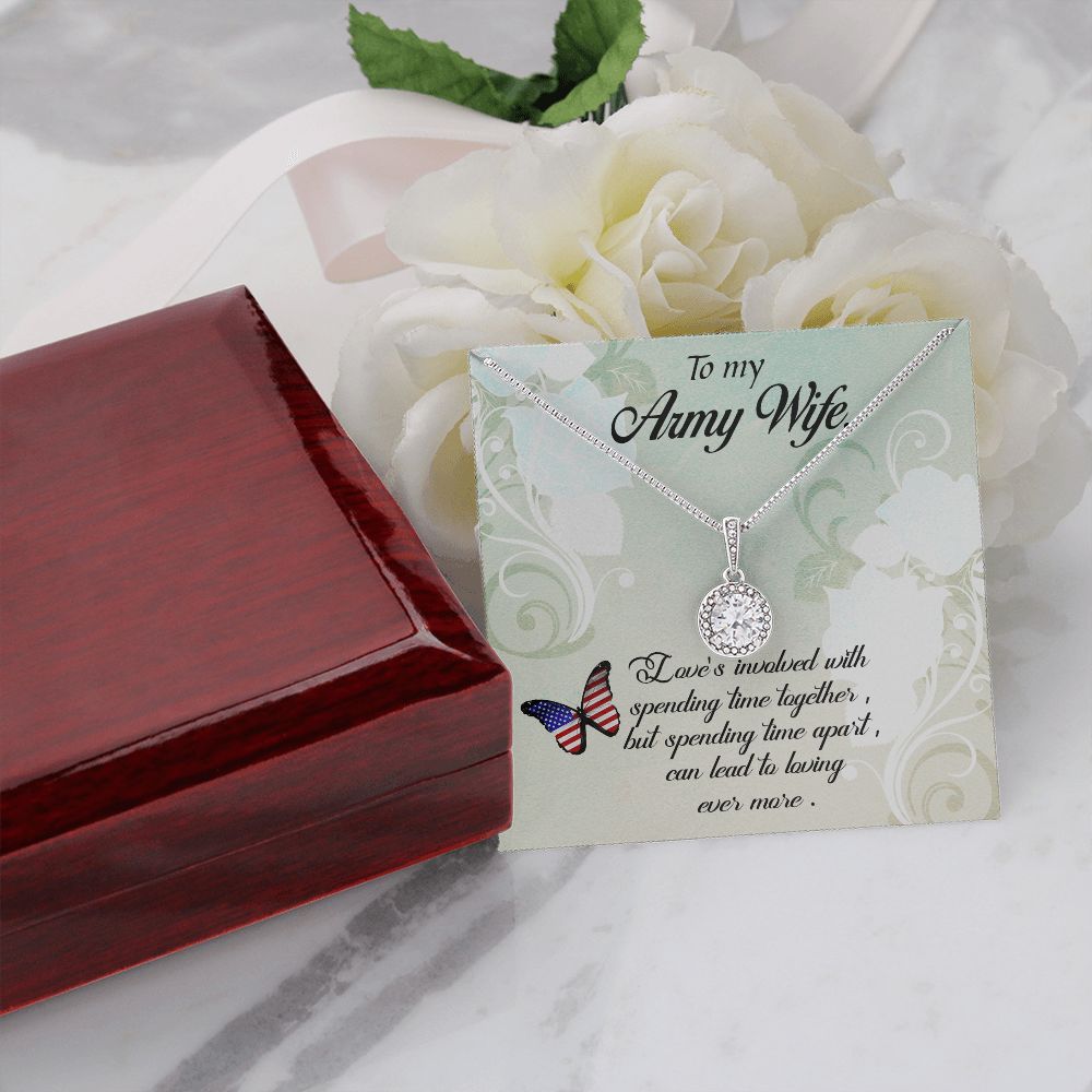 To My Wife | To My Army Wife - Eternal Hope Necklace