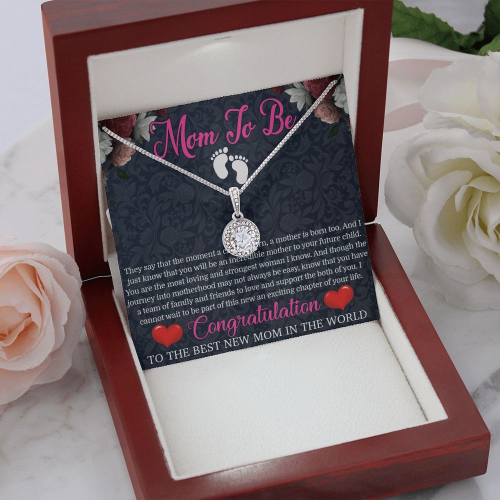 To Our Mom | Best New Mom in the World - Eternal Hope Necklace