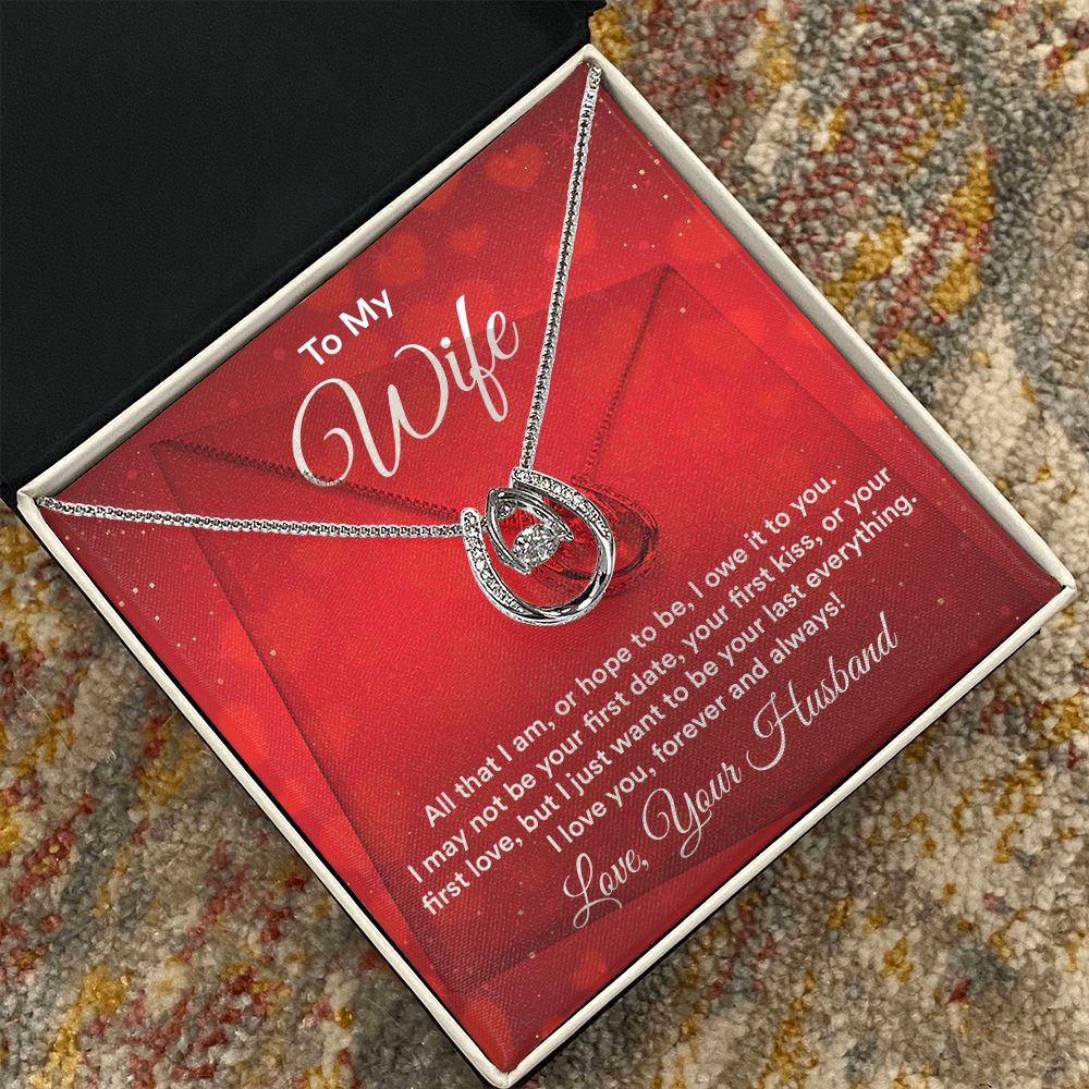 To My Wife | All that I am - Lucky in Love Necklace