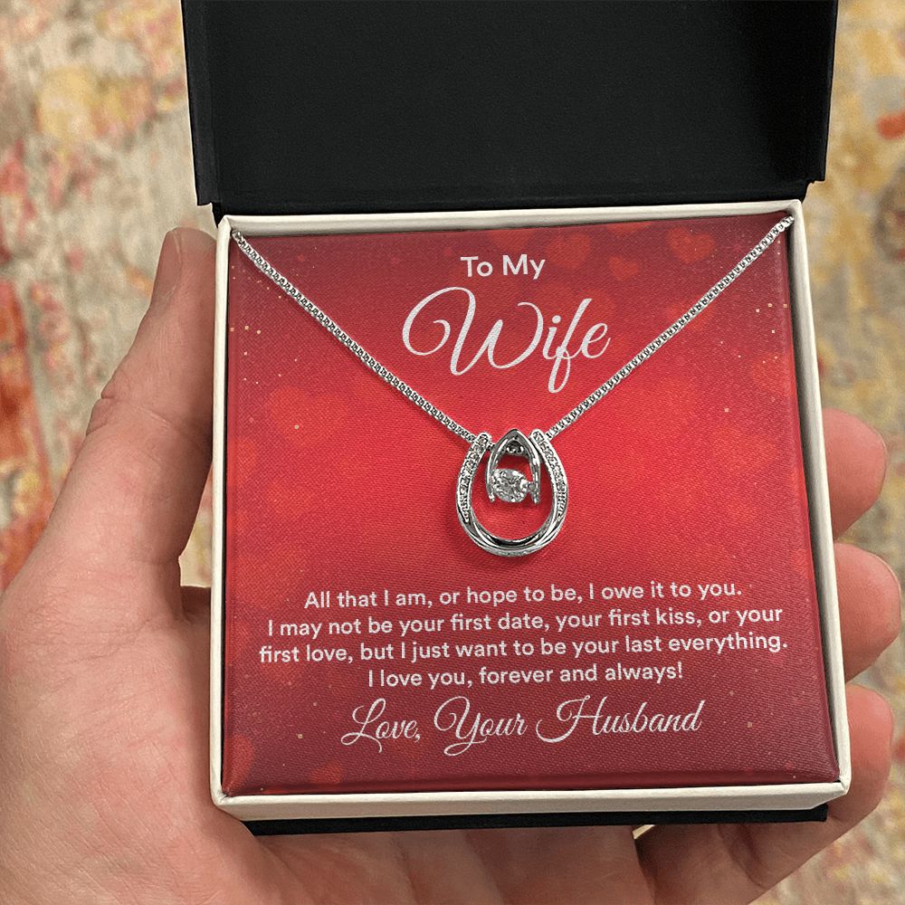 To My Wife | All that I am - Lucky in Love Necklace