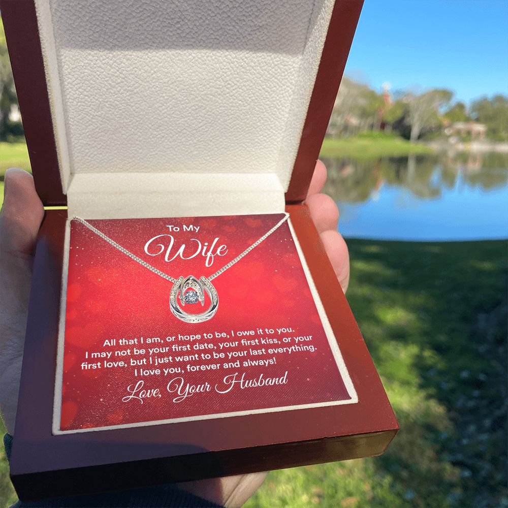To My Wife | All that I am - Lucky in Love Necklace