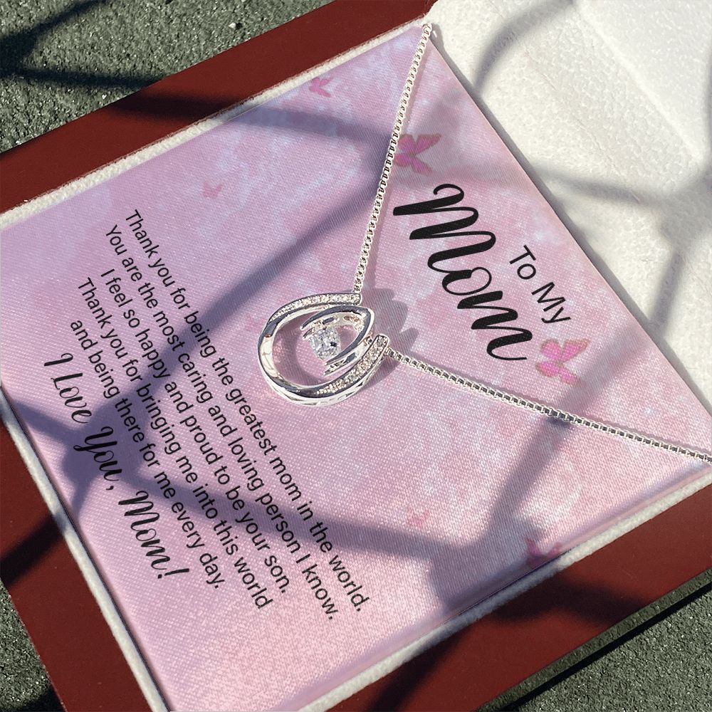 To My Mom | Thank you for the Greatest Mom - Lucky in Love Necklace