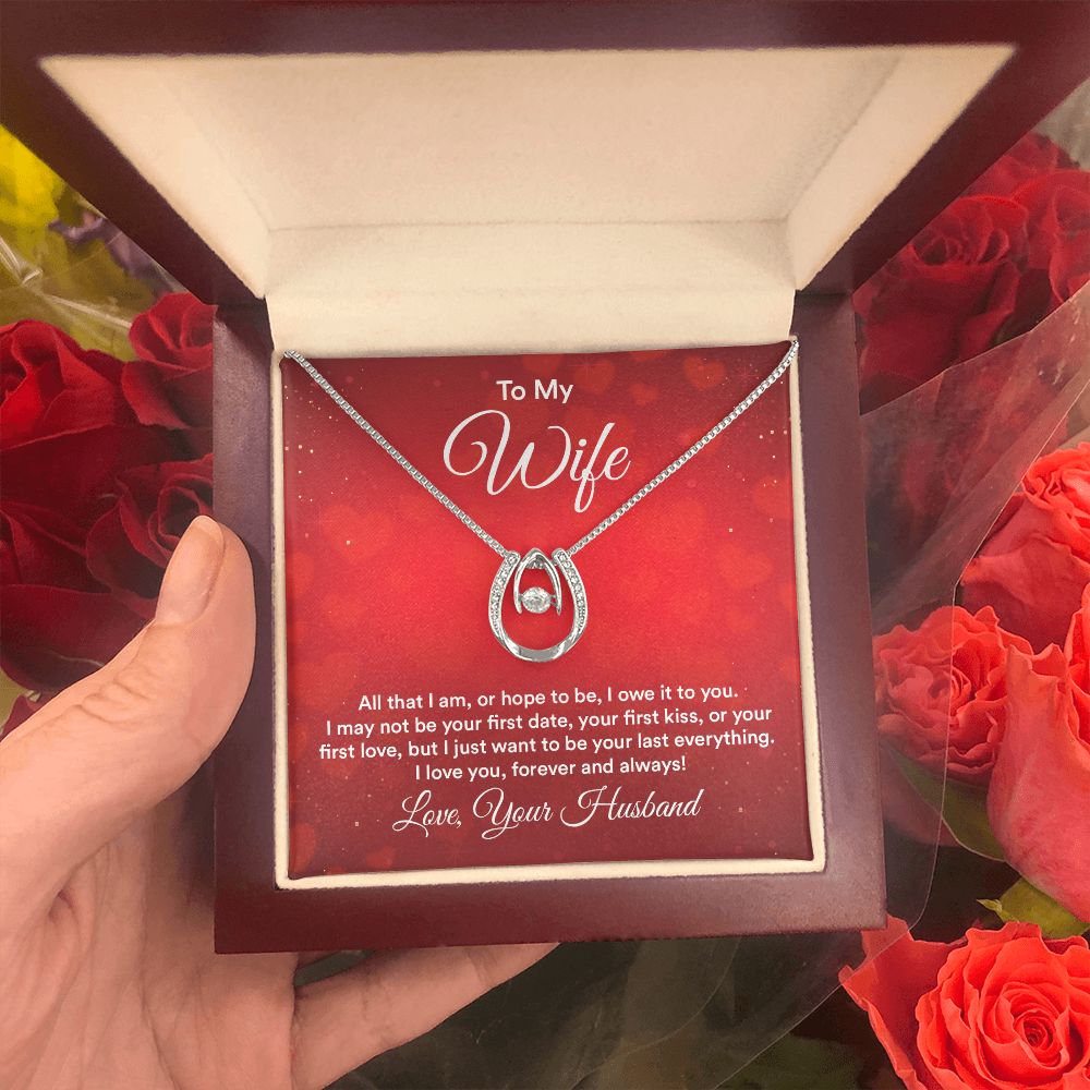 To My Wife | All that I am - Lucky in Love Necklace