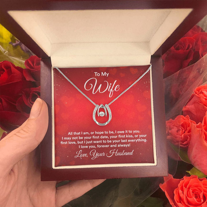 To My Wife | All that I am - Lucky in Love Necklace